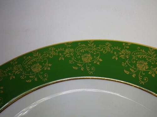 LIMOGES, France Display plate. Fragonard Courting couple