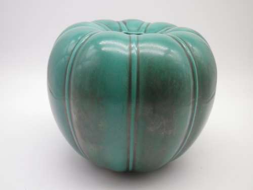 Vintage Pumpkin Vase UPSALA EKEBY SWEDEN no 231. 12cm Excellent condition. RARE