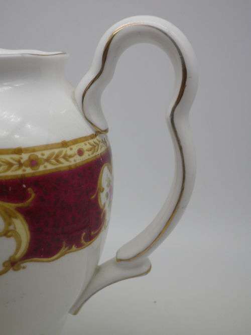 VINTAGE ROYAL ALBERT `LADY HAMILTON` BONE CHINA COFFEE OR CHOCOLATE POT Rg No: 832394