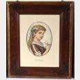 Children of the SEASONS, 4 Framed Portrait Lithographs, Italy   39x28.5cm BEAUTIFUL