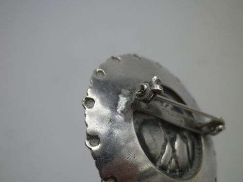 FOR LINDA ONLY  PLEASE!! SIMBA SILVER Buck PIN BROOCH. REG number 130/59