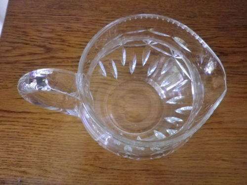 WEBB CORBETT Large Cut Crystal WATER JUG, Excellent Condition