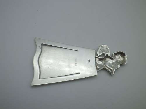 Hallmarked Sterling Silver CHERUB BookMark. 10grms. 6.4cm. Gorgeous!