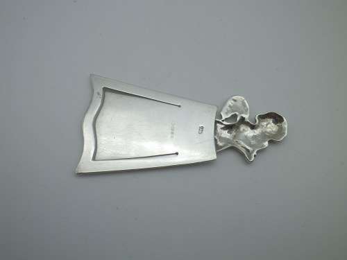Hallmarked Sterling Silver CHERUB BookMark. 10grms. 6.4cm. Gorgeous!