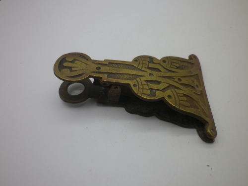 ANTIQUE VICTORIAN ART NOUVEAU BRASS LETTER/ PAPER HOLDER
