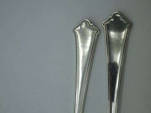 Silver plated FISH SERVERS. ELKINGTON PLA. Good Quality
