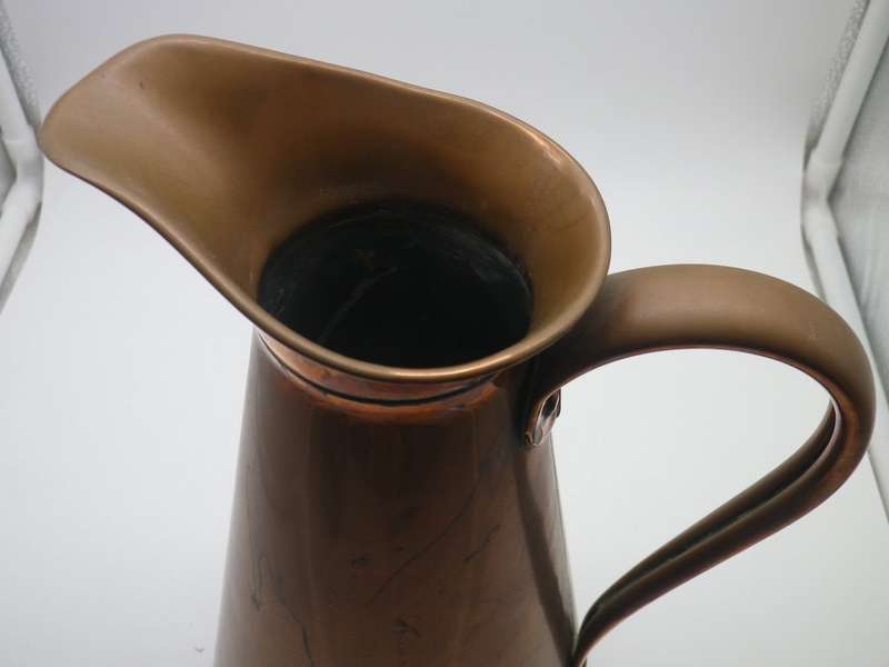 Vintage JS& S England Solid Copper Jug