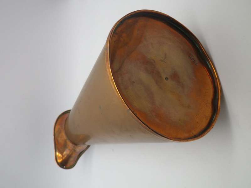 Vintage JS& S England Solid Copper Jug
