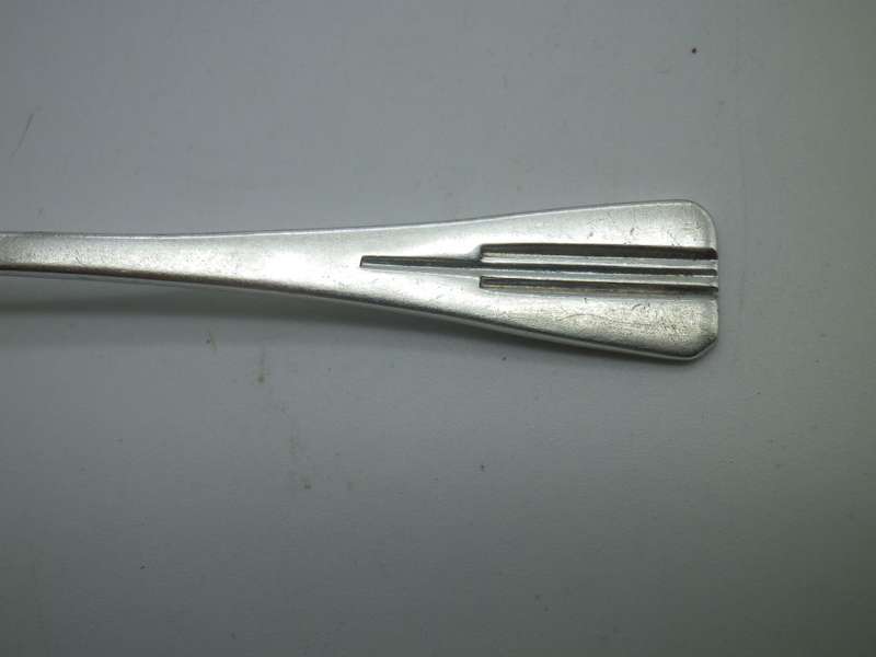 ART DECO Hallmarked Silver Coffee Spoons.  Birmingham, 1940 William Suckling Ltd 9.5cm 51 g