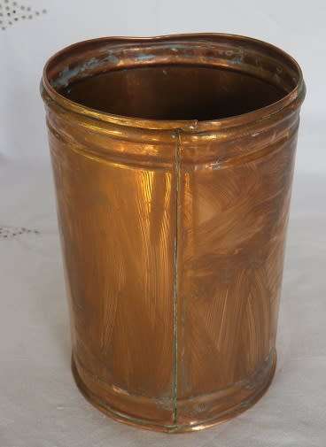 Vintage COPPER Wine bottle Holder RheeboksKloof Wine Estate, Paarl