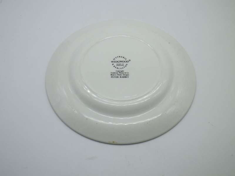 PETER RABBIT PLATE Wedgwood,  ETRURIA and BARLASTON