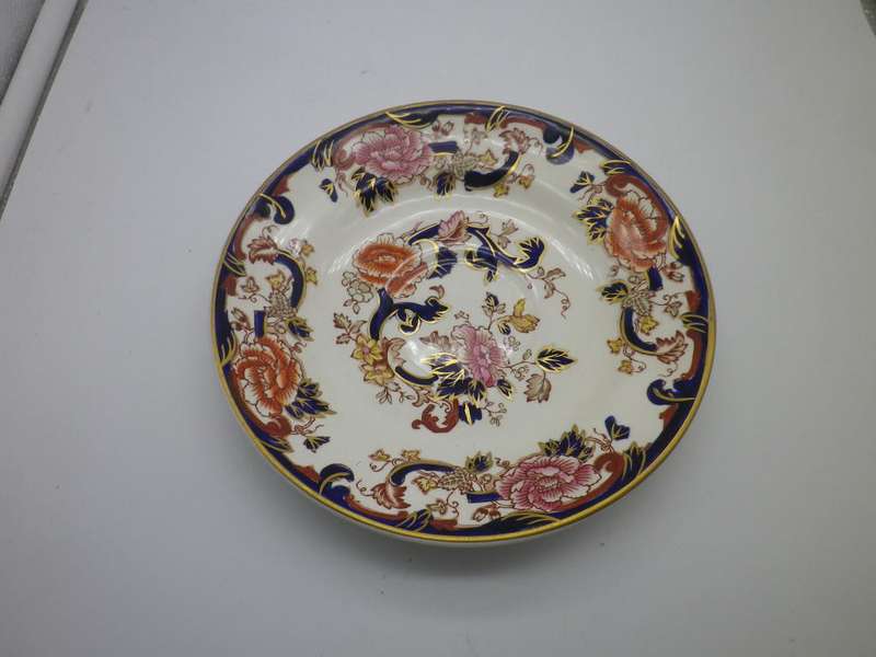 Vintage Mason's Ironstone Mandalay England over sized duo cup and saucer.