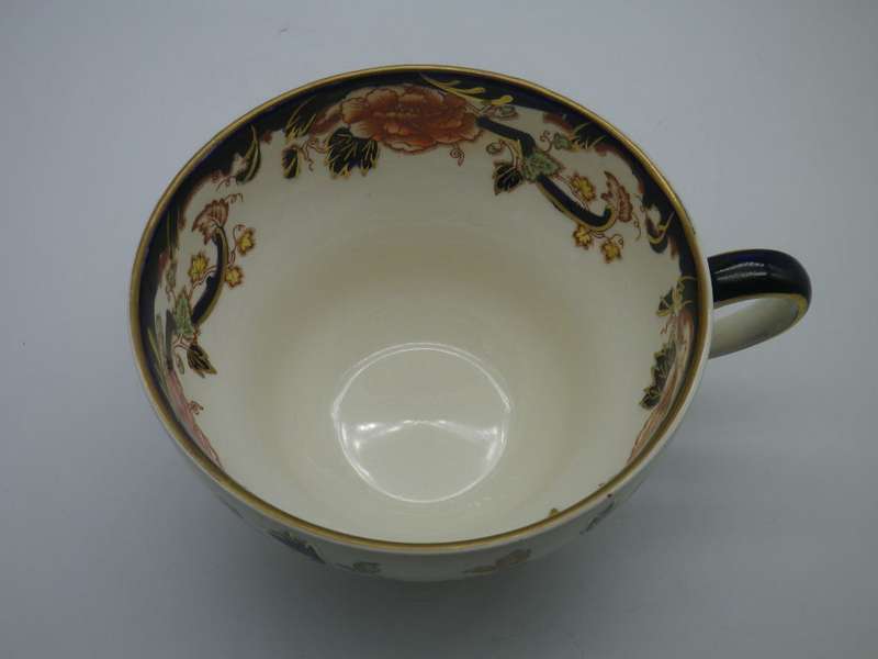 Vintage Mason's Ironstone Mandalay England over sized duo cup and saucer.