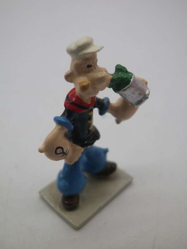 PIXI MINI 1995 POPEYE hand painted figurine Certifcate of authenticity No: 001370 Boxed