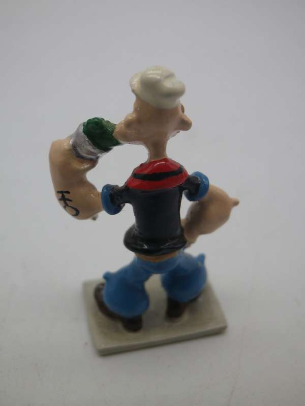 PIXI MINI 1995 POPEYE hand painted figurine Certifcate of authenticity No: 001370 Boxed