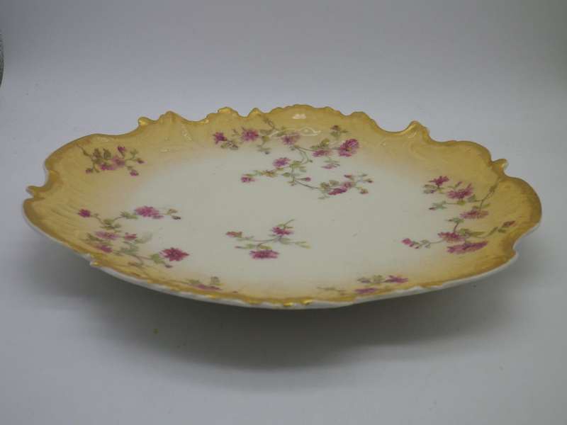 Vintage LIMOGES France BLUSHWARE Plate M Redon Made for Snedon & Song Glasgow