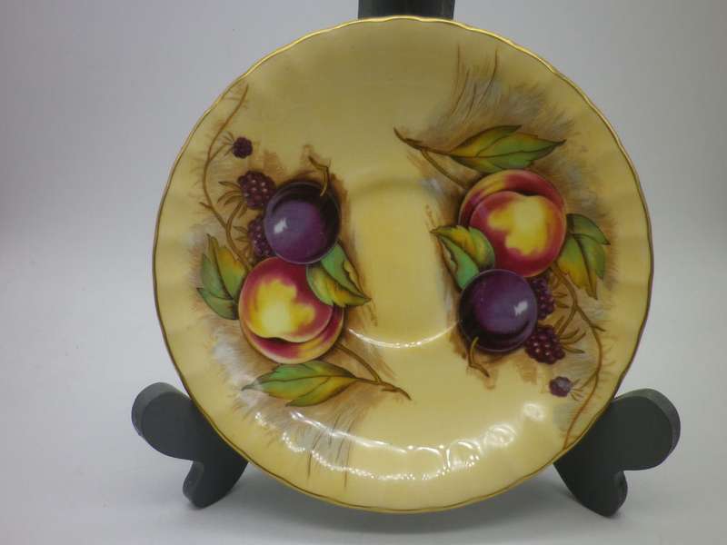 AYNSLEY  Orchard Gilded Duo England Fine Bone China. Excellent Condition