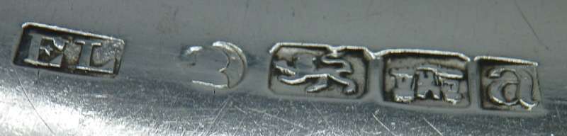 GEORGE III EXETER 1817 Large Sterling Silver Serving Spoon. Emmanuel Levy 22.5cm 60 g