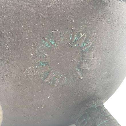 Chinese Archaic design ice bucket in the James Mont style. Taiwan 30x22cm
