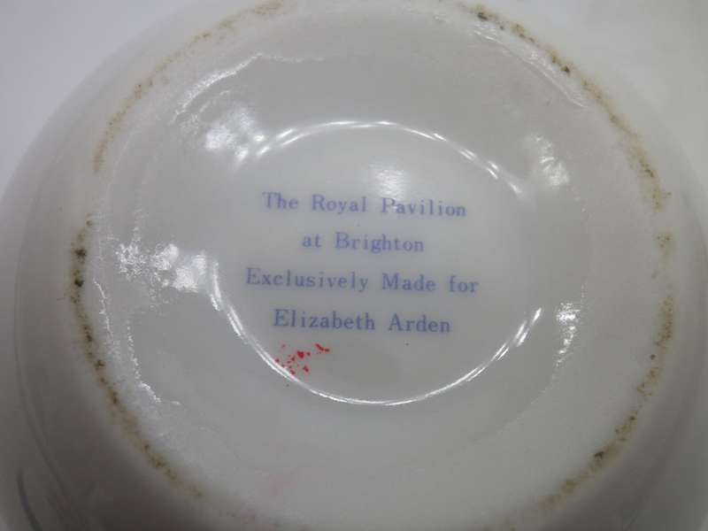 Vintage Elizabeth Arden The Royal Pavilion at Brighton Mini Lidded ginger jar