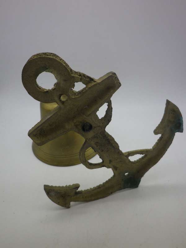 Brass Nautical Theme wall mounted Bell. Clanger present & works well