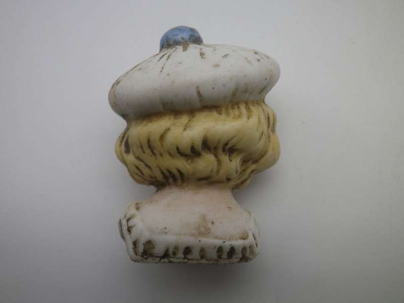 Antique Bisque/Ceramic DOLL PARTS. Unearthed in SA. 3 `frozen Charlotte` & c1890 german head wow!!