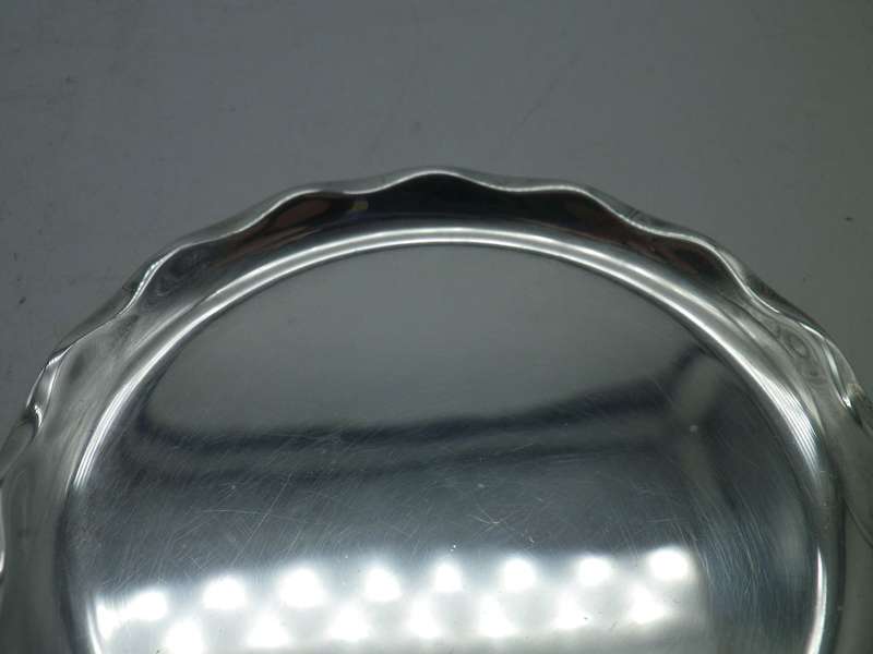 Pair Vintage SA Sterling Silver coasters Norman Watson  c1970s Dick King stamp 62g 7.5cm Boxed