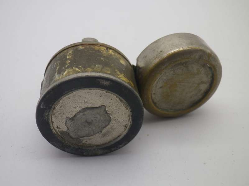 Rare Antique Travelling mini inkwell.