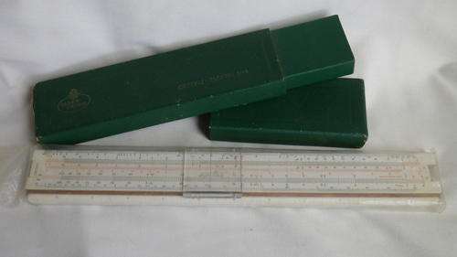 WOW! VINTAGE 1937 Fabel-Castell 1/98 Elektro Slide Rule, GERMANY. V COLLECTABLE. Original box.