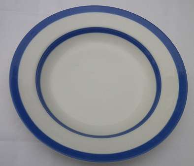 Vintage TG Green CORNISHWARE LARGE SOUP BOWL. Green shield Stamp (1930s-1960s)