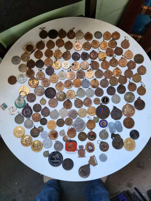 Massive collection of Medals over 150 medals, Estate Finds.
