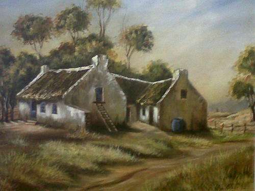 Elize Olivier -  Oil on board  Great Investment  (Value +- R22 000.00 )