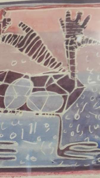 Cecily Sash 1924 - MIxed Media. Highly regarded artist (R38 000.00)