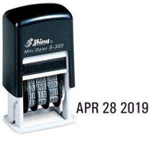 SEL INKER DATE STAMP
