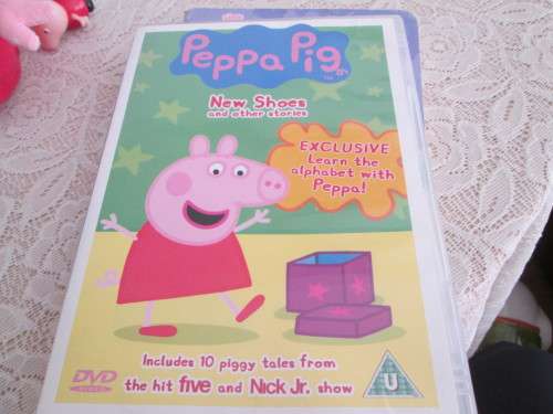 PEPPA PIG SUITCASE, DVD,SOFT TOY AND 76 STICKER BOOK