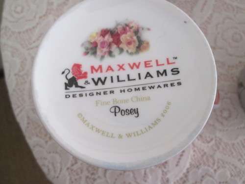 6 MAXWELL WILLIAMS MUGS  -  POSEY