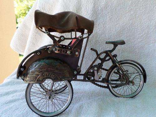 SUPER RARE VINTAGE HAND CRAFTED METAL  (BUGGY) BICYCLE