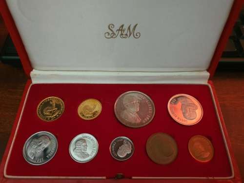 1969 Proof set with Gold