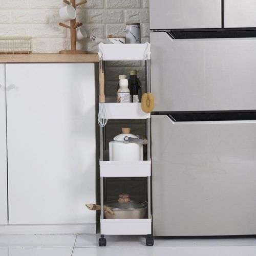 4 Tier Movable Storage Rack
