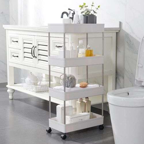 4 Tier Movable Storage Rack