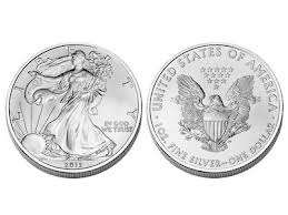 1 oz American Eagle coin capsulated (10 available with capsules)