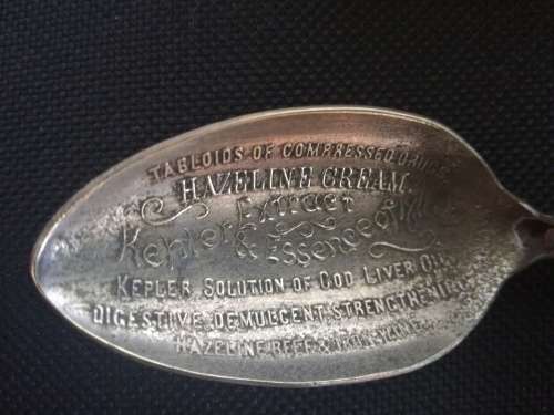 Antique 1880s Apothecary Medicine Spoon