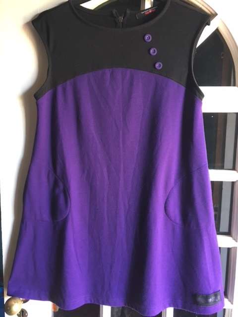 Purple and Black Mini Dress by SugaSuga SA Designers at Woolworths