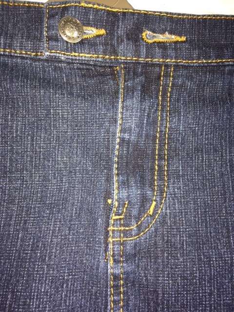 Denim stretch mini skirt from Identity