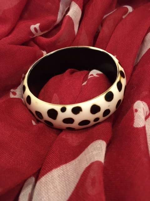 Polka dot bangle
