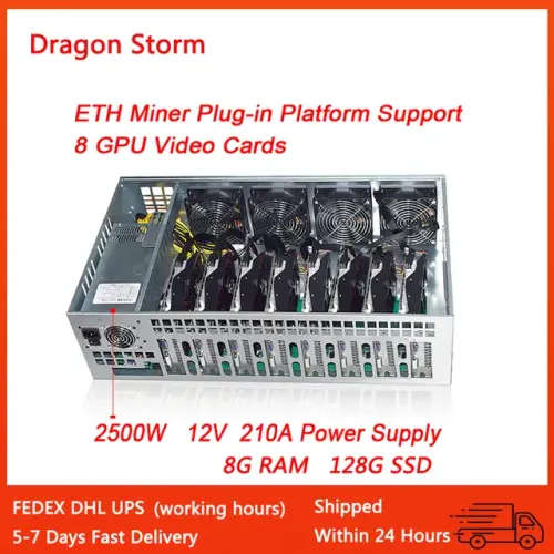 8 GPU - HPC/Crypto Mining Rig