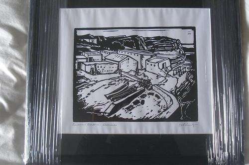 CRAZY R1 START! Framed Pierneef print with printed signature: