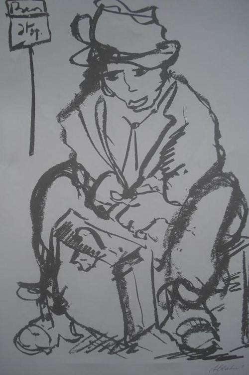 A3 SIGNED CLAERHOUT SILKSCREEN!!