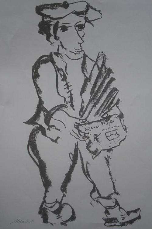 A3 in size SIGNED CLAERHOUT SILKSCREEN!!