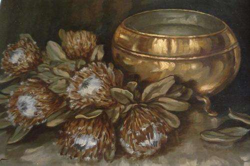MASSIVE JOHN DYKMAN OIL ON BOARD 76cm by 51cm CRAZY R1 START!!!